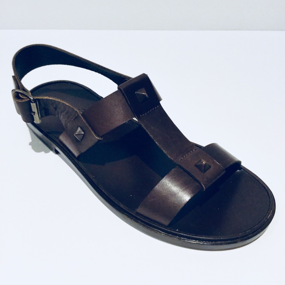 📌 SOLD 📌 VALENTINO LEATHER SANDAL FOR MEN - Picture 2 of 8